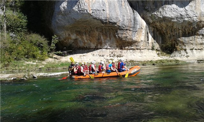 Rafting in the Gorges du Tarn, Aveyron