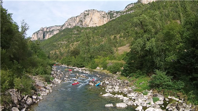 Kayaking, canoeing and rafting in the Gorges du Tarn, Aveyron
